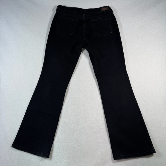 Levis Jeans Womens 10 Black 515 Bootcut Mid Rise Stretch - Picture 2 of 13